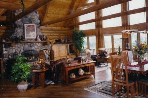 interior cabin family room