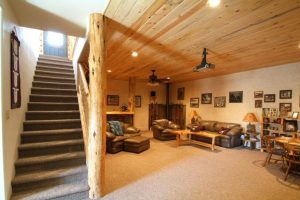 interior cabin basement