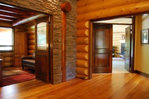 Log Home Interior doors